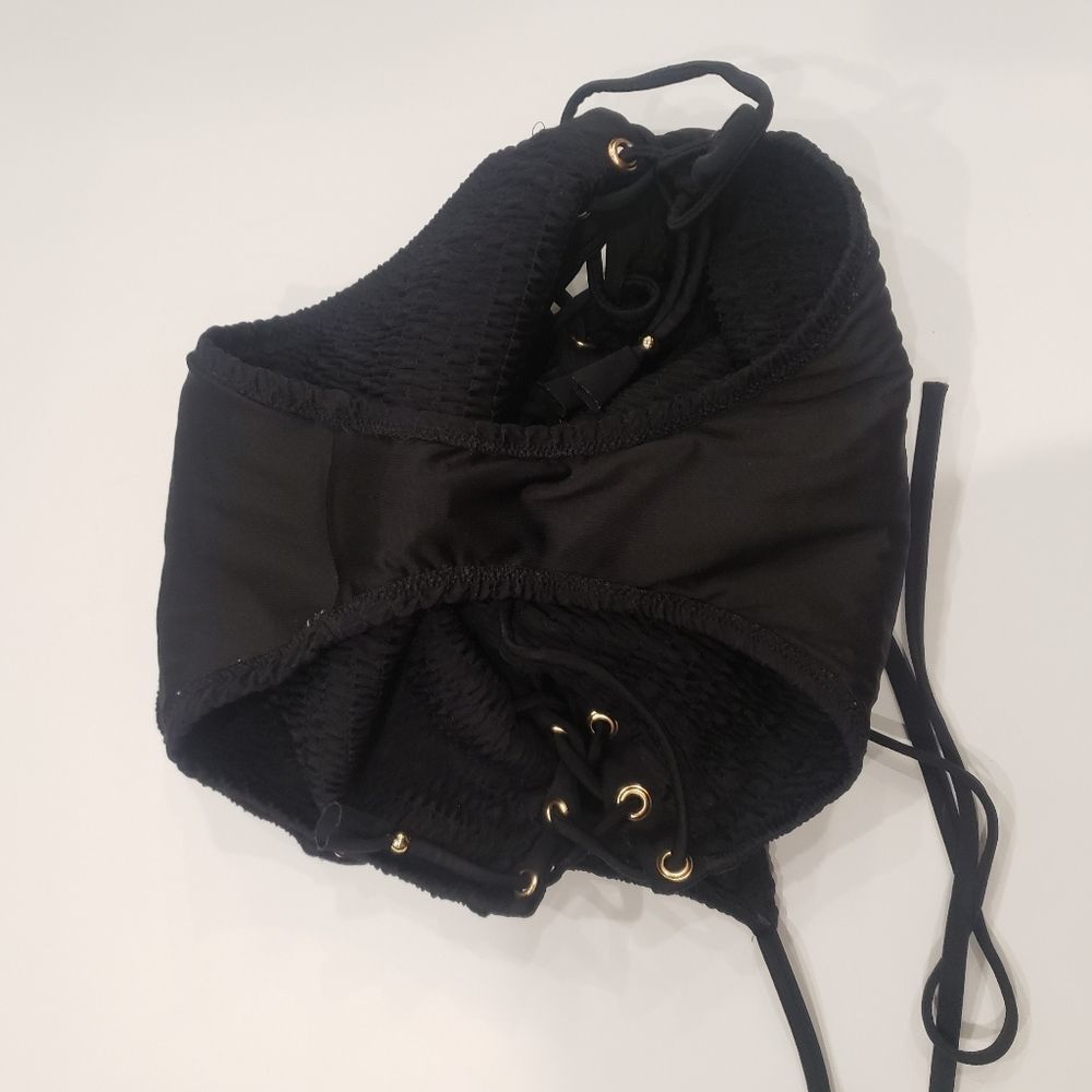 VS Ensenada Smocked Halter One-Piece Swim Suit - Picture 10 of 12